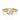 1.65 Ct Round And Trillion Cut Prong Setting Three Stone Lab Diamond Ring In Yellow Gold